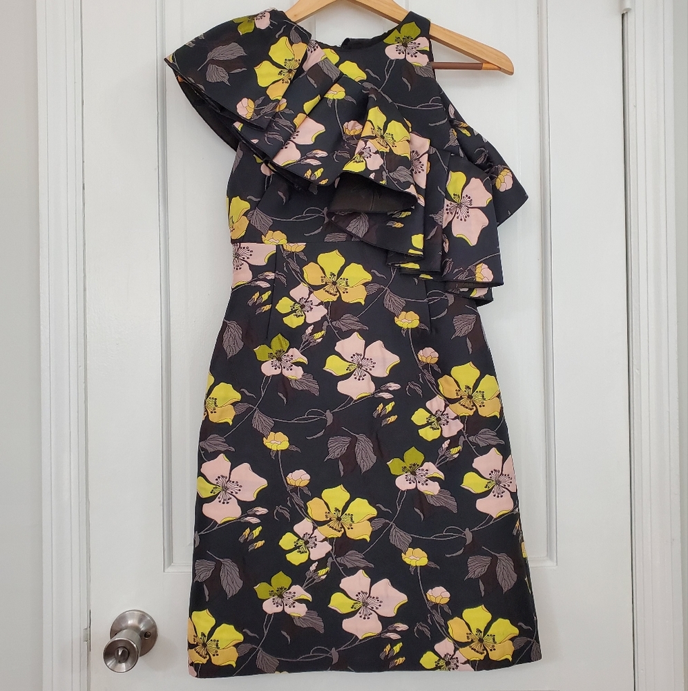 $1015 Giambattista Valli Flora Print Mini Dress IT 38 *BNWT*